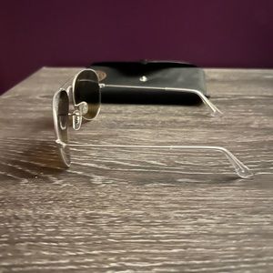 Blue Rayban sunglasses